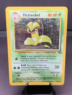 Pokemon TCG Victreebel #14/64 Jungle Unlimited Holo Rare 1999 WOTC VTG MP - Image 1