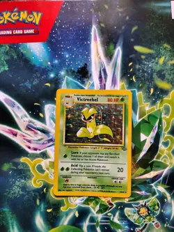 Pokemon TCG Victreebel Holo Rare Unlimited Card Jungle Edition 14/64 Vintage - Image 1