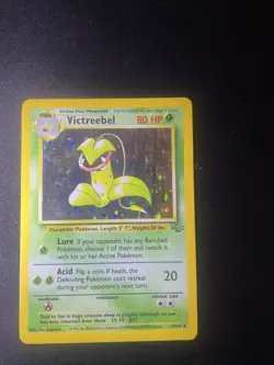 Pokemon TCG Victreebel Holo Rare Unlimited Card Jungle Edition 14/64 - Image 1