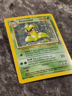 Pokemon TCG Victreebel Holo Rare Unlimited Card Jungle 14/64 great condition - Image 3