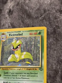 Pokemon TCG Victreebel Holo Rare Unlimited Card Jungle 14/64 great condition - Image 5