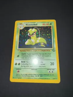 Pokemon TCG Victreebel Holo Rare Unlimited Card Jungle Edition 14/64 - Image 1