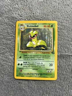 Pokemon TCG Victreebel Holo Rare Unlimited Card Jungle Edition 14/64 - Image 1
