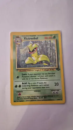 Pokemon TCG Victreebel Holo Rare Unlimited Card Jungle Edition 14/64 - Image 1