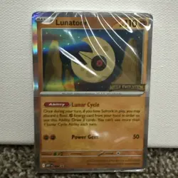 Pokemon TCG Mega Evolution Prerelease Lunatone Sealed Deck #ML - Image 1