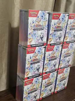 Pokemon TCG Prismatic Evolutions Booster Bundle x9 Lot - Image 3