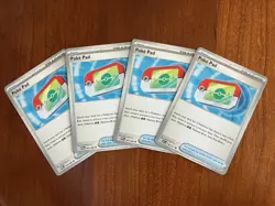 4x Poke Pad (3X 081/088 1X 198/217) - NM Perfect Order Pokemon Playset - Image 1