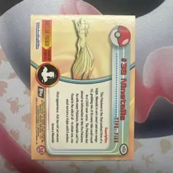 Topps Pokemon TV Animation Edition Series 1 Rainbow Foil Black Label Ninetails - Image 2