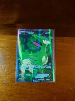 Pokemon Virizion 97/101 Noble Victories Ultra Rare Full Art Holo NM - Image 1