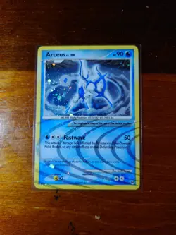 Pokemon Arceus AR4 Arceus Set Holo Rare LP - Image 1