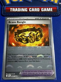 Brave Bangle 080/086 POKEBALL HOLO Uncommon White Flare Pokemon Near Mint - Image 1