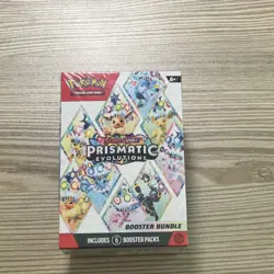Pokemon TCG Prismatic Evolutions Booster Bundle Box 6 Packs Factory Sealed - Image 1