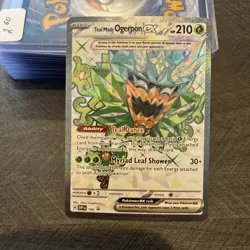 Teal Mask Ogerpon ex - SVP166 Collection Box Promo Full Art Pokemon - NM/MINT - Image 1