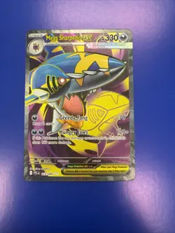 Mega Sharpedo EX 113/094 Full Art English NM - Phantasmal Flames - Pokemon TCG - Image 1