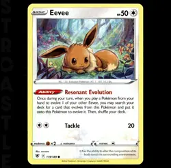 Eevee 119/189 Astral Radiance  - Common - Pokémon Card TCG - Image 1
