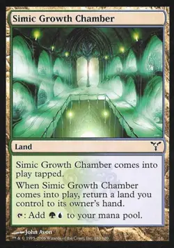 Simic Growth Chamber - Medium Play MTG Dissension - Image 1