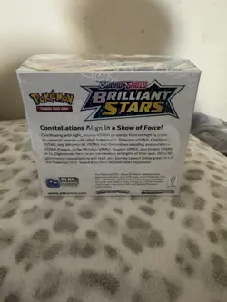 Pokemon TCG Sword & Shield Brilliant Stars Factory Sealed Booster Box (36 Packs) - Image 5