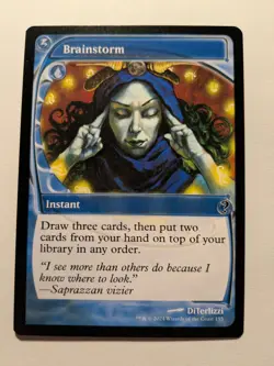 Brainstorm (155/390) Mystery Booster 2 Future Sight MtG Magic - Image 1