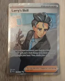 Pokemon TCG - Larry's Skill 139/131 Ultra Rare - SV: Prismatic Evolutions NM - Image 1