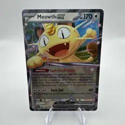 Meowth ex 062/088 - ME03: Perfect Order (ME03) Double Rare English Pokemon - Image 1