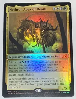 FOIL Nethroi, Apex of Death 197/274 Ikoria: Lair of Behemoths MTG MAGIC UNPLAYED - Image 1