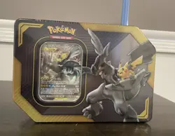 Pokemon TCG Pikachu & Zekrom GX Tag Team Sealed Tin - New and Sealed - Image 1