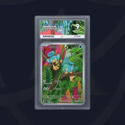 Pokemon TCG - Panpour - Black Bolt - 101/086 - Illustration Rare - ACE Grade 9 - Image 2