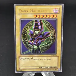 Dark Magician LOB-005 Ultra Rare The Legend of Blue Eyes White Dragon Yu-Gi-Oh - Image 1