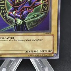 Dark Magician LOB-005 Ultra Rare The Legend of Blue Eyes White Dragon Yu-Gi-Oh - Image 3