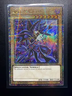 Yu-Gi-Oh Dark Magician New Art RA04-EN001 Quarter Century Secret Rare - Image 1