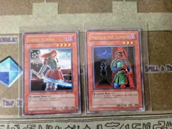 YUGIOH TCG MATAZA THE ZAPPER + GETSU FUHMA IOC RARE UNLIMITED EDITION 1996 - Image 1