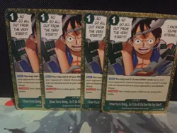 One Piece I Know You’re Strong… OP13-040 R (Playset of 4) OP-13 English - Image 1