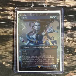 RAINBOW FOIL ENGLISH Shiva - Subtlety Secret Lair Drop Series Final Fantasy NM - Image 1