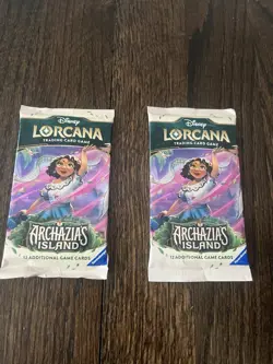 Disney Lorcana TCG Archazia's Island 2 Booster Packs [12 Cards/pack] - Image 1