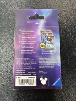 Ravensburger Disney Lorcana TCG 65 Card Sleeves Tiana New Sealed - Image 2