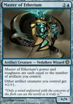 Master of Etherium - Medium Play MTG Shards of Alara - Image 1