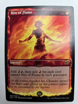 MTG - Rite of Flame x4 - 7 - Signature Spellbook: Chandra (SS3) - NM - Image 1