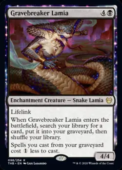 Gravebreaker Lamia - Near Mint MTG Theros Beyond Death - Image 1