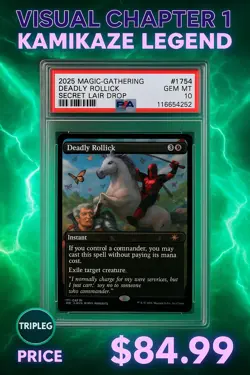 2025 MTG Deadly Rollick Secret Lair Drop PSA 10 GEM MINT 🔥 Marvel Crossover - Image 1