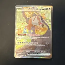 Pokemon Bloodmoon Ursaluna EX 216/167 SV06 Twilight Masquerade Holo SIR Full Art - Image 1