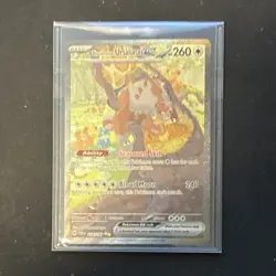 Pokemon Bloodmoon Ursaluna EX 216/167 SV06 Twilight Masquerade Holo SIR Full Art - Image 3