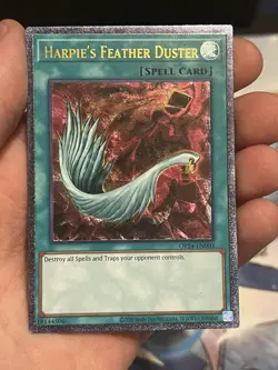 *** HARPIE'S FEATHER DUSTER *** ULTIMATE RARE OP24-EN003 MINT/NM YUGIOH - Image 1