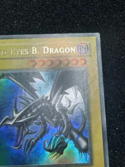 Yu-Gi-Oh! Red Eyes Black Dragon SDJ-001 1st Edition Foil Bleed - Image 3