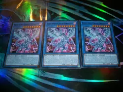 3x Blue-Eyes Chaos Dragon 1st Edition Common SDWD-EN010 Yu-Gi-Oh! - Image 1