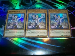 3x Everyone's King 1st Edition Ultra Rare SDCK-EN050 Yu-Gi-Oh! - Image 1