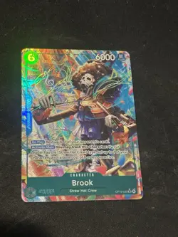 One Piece TCG Brook OP15-032 Alternate Art English Mint - Image 1