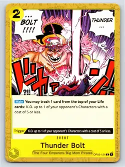 One Piece - OP03-121 Thunder Bolt - C - US Seller - Image 1