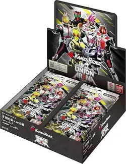 Union Arena Kamen Rider TCG (4 Booster Pack) Lot Set CCG BANDAI. - Image 1