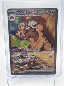 Arven's Mabosstiff ex 235/182 Destined Rivals Pokemon Card NM-MINT - Image 1
