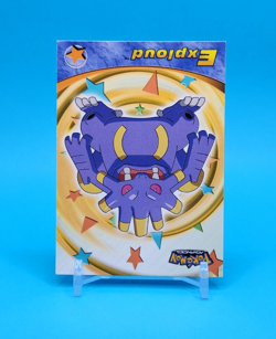 Pokemon Card - Exploud #32 - Advanced - Topps - Image 2